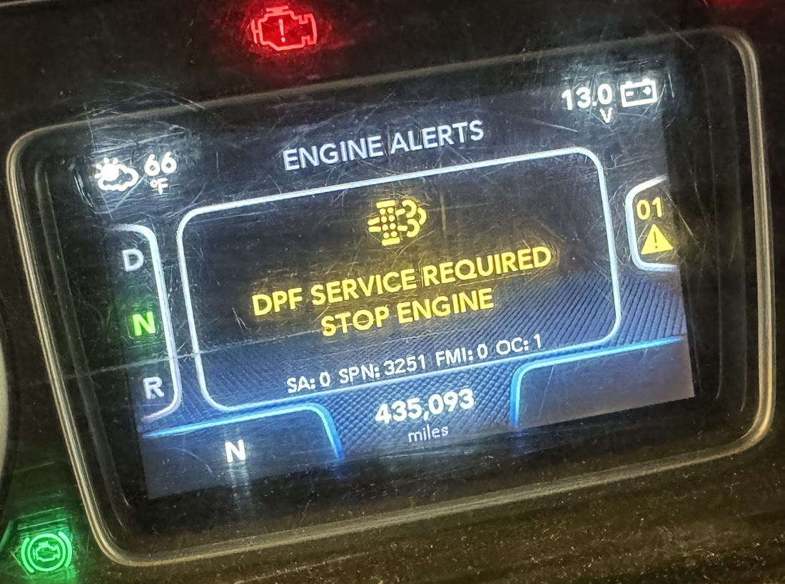 DPF Service Required